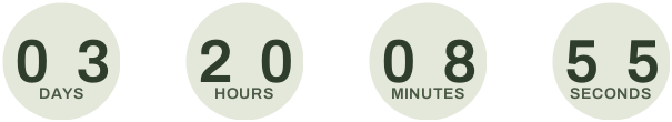 Countdown to the last delivery date before Mother's Day