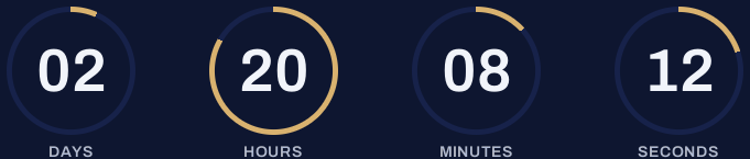 Countdown to the end of Stride's New Year sale