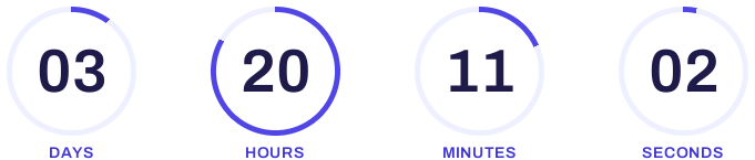Countdown to the start of the live session